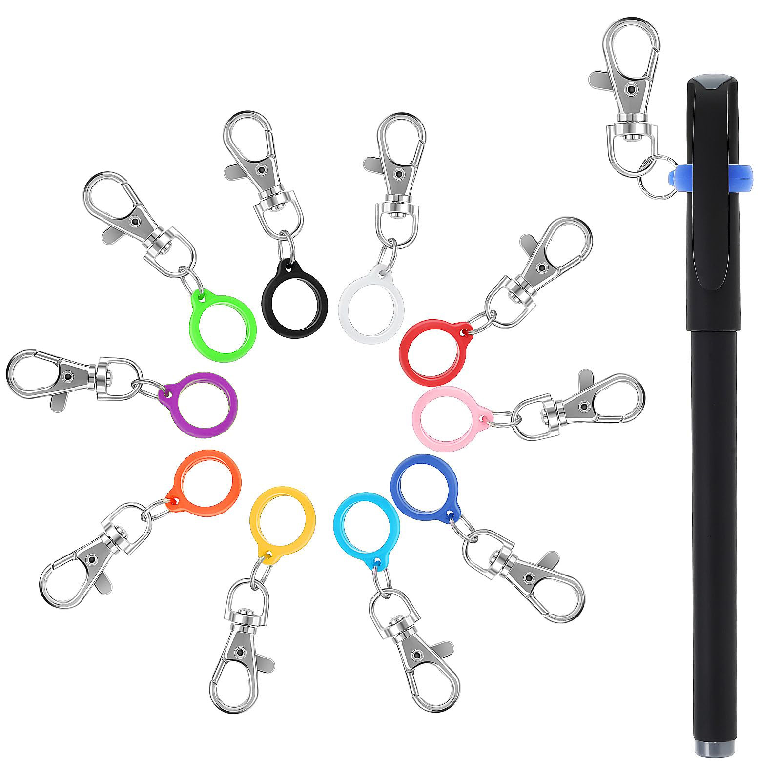 Penn Reel Fierce - 10 Buah Klip Pena Silikon Klip