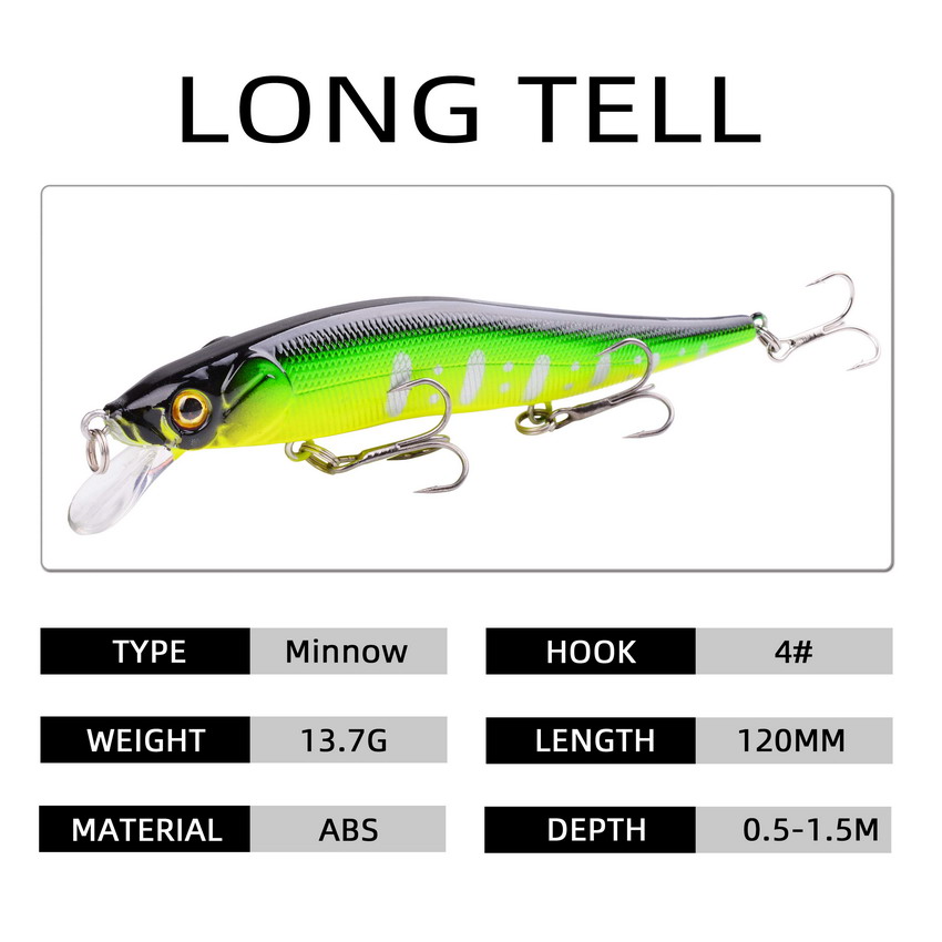 1 Buah Umpan Pancing 115Mm/14G - Fishing Lure Crankbait ulasan dan harga
